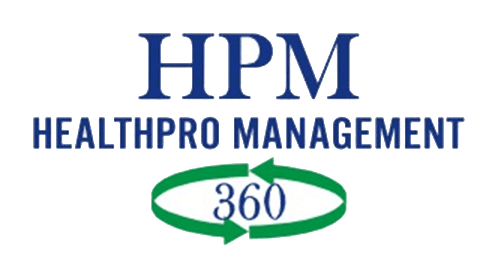 A logo for hpm 3 6 0, which is an organization that has been in the business since 1 9 8 5.